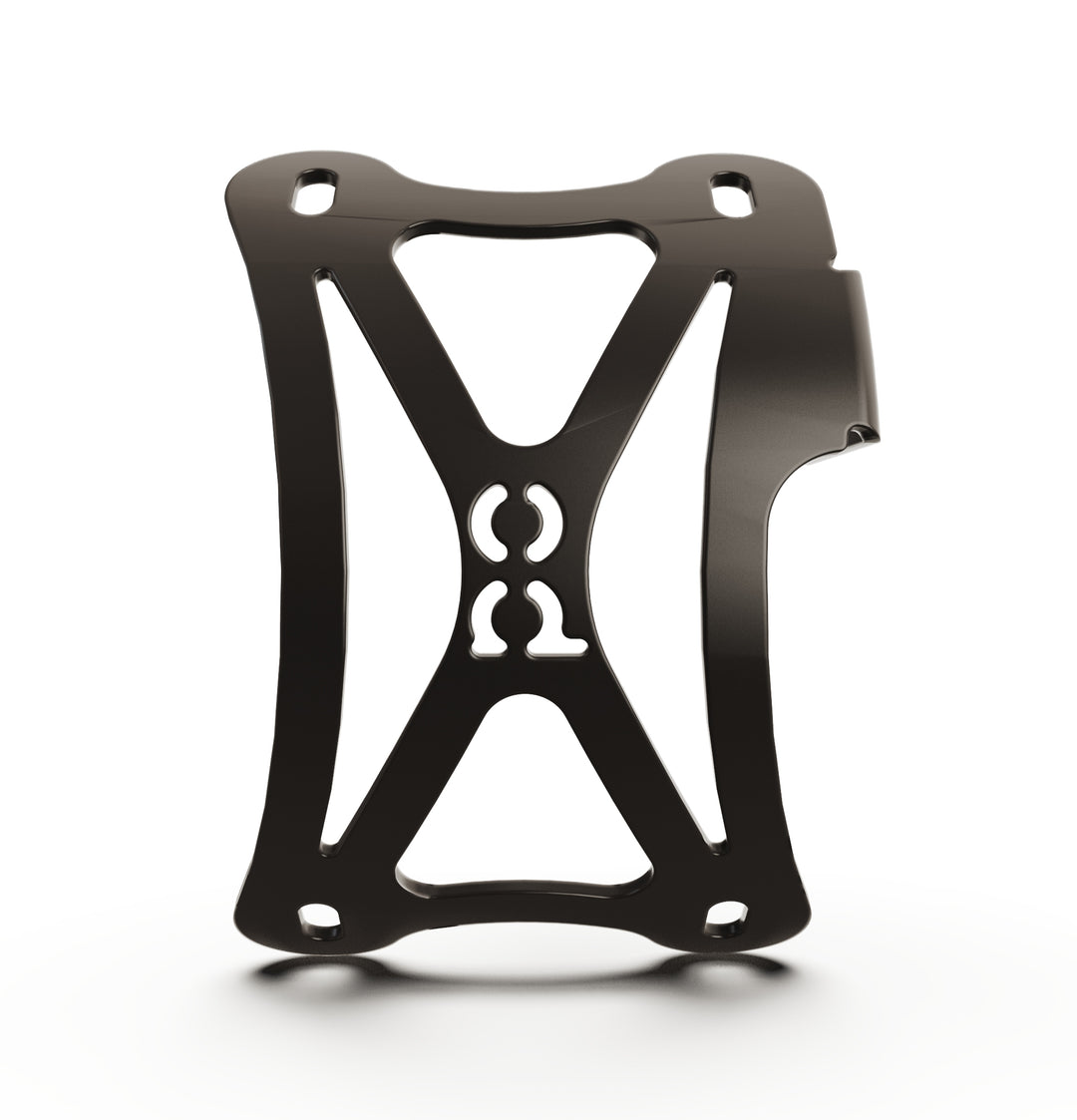 TT100LPBC  Triumph Bonneville T100 Vertical License plate bracket  (CURVED)