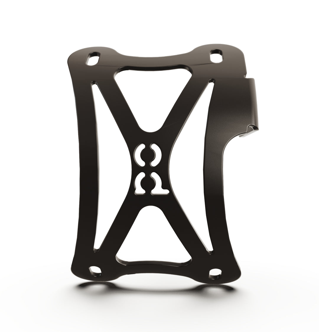 TT100LPBC  Triumph Bonneville T100 Vertical License plate bracket  (CURVED)