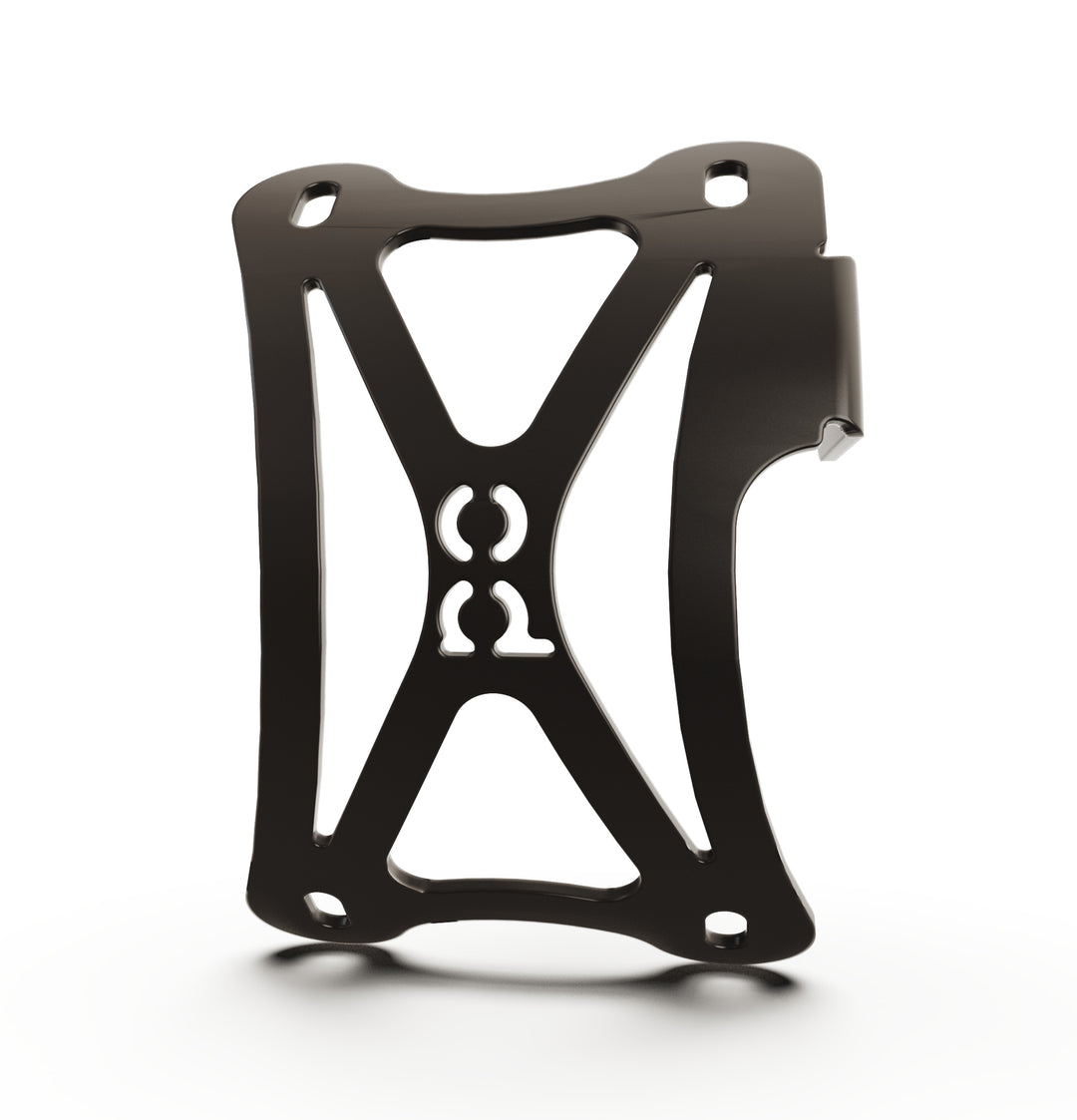 TT100LPBC  Triumph Bonneville T100 Vertical License plate bracket  (CURVED)