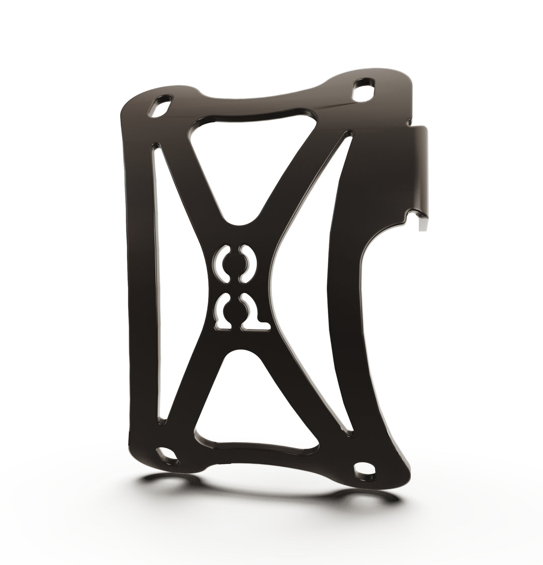 TT100LPBC  Triumph Bonneville T100 Vertical License plate bracket  (CURVED)