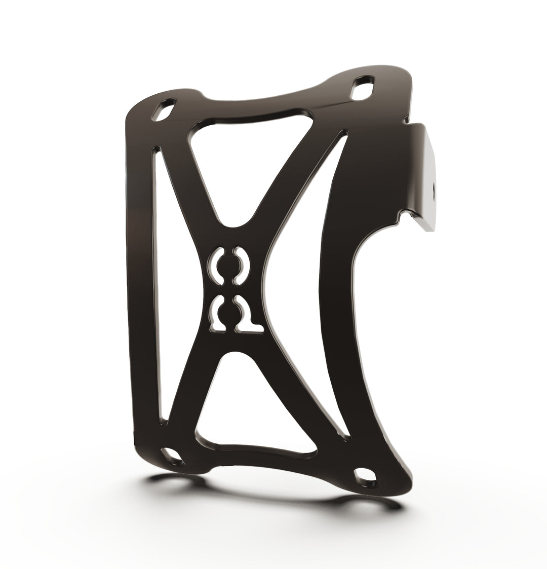 TT100LPBC  Triumph Bonneville T100 Vertical License plate bracket  (CURVED)