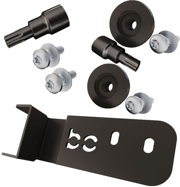 Toyota Tacoma Gen3 2016-2023 Deck Lid Anti-Theft Security ( TailGate Lock + 2pc Stay Cable Lock + 2 Keys )