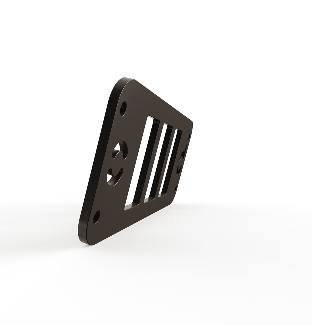 Toyota Tacoma Gen3 Three Slots Switch Panel Bracket For 2016-up Toyota Tacoma, Fit 39x21mm Switches