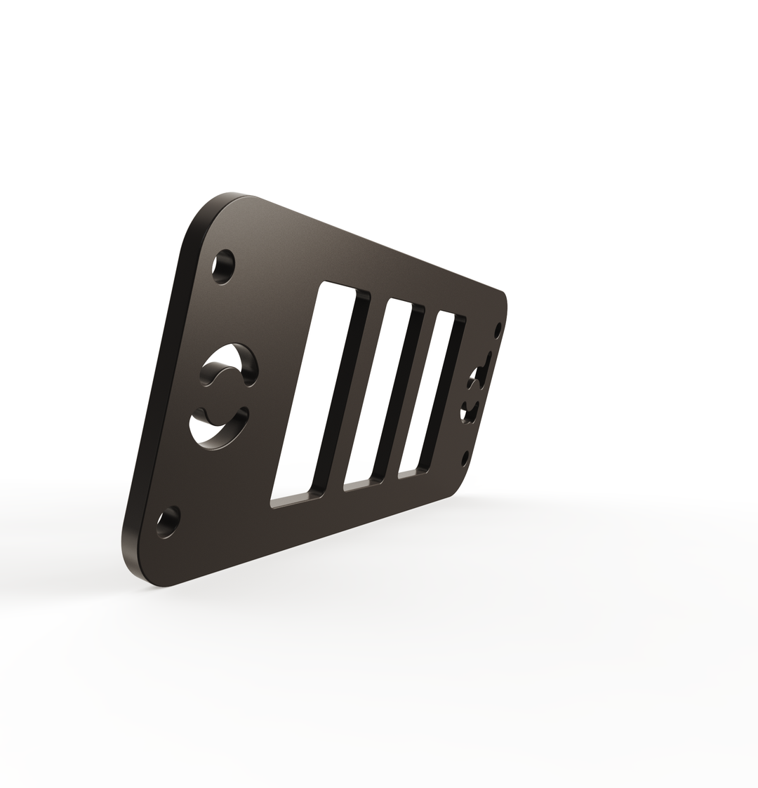 Toyota Tacoma Gen3 Three Slots Switch Panel Bracket For 2016-up Toyota Tacoma, Fit 39x21mm Switches