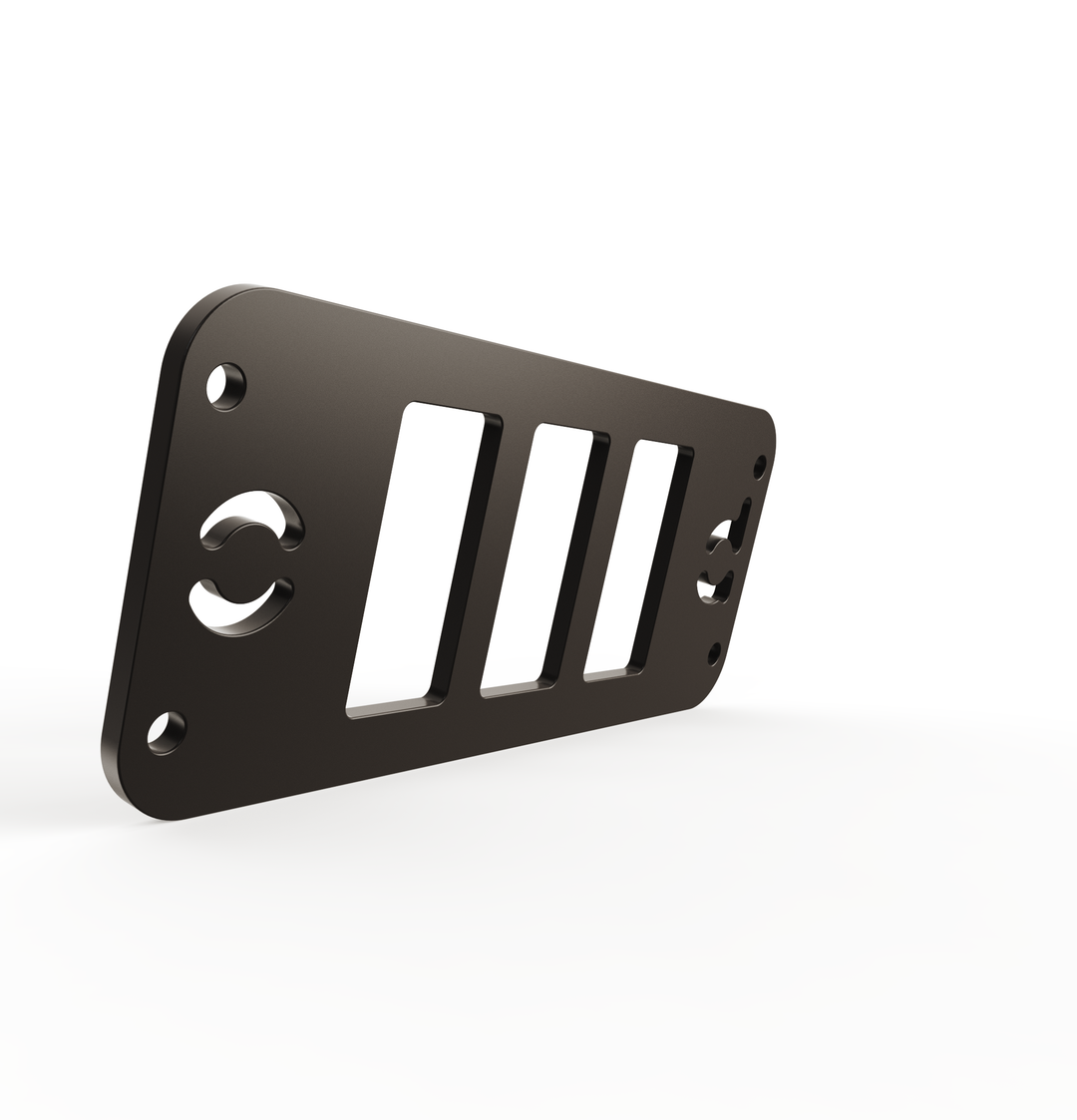 Toyota Tacoma Gen3 Three Slots Switch Panel Bracket For 2016-up Toyota Tacoma, Fit 39x21mm Switches