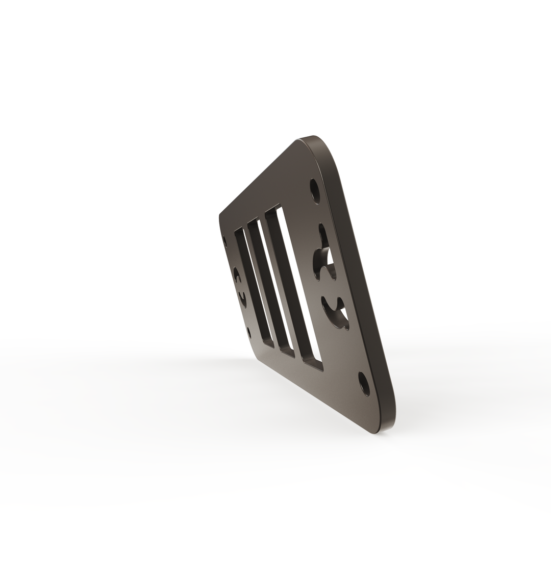 Toyota Tacoma Gen3 Three Slots Switch Panel Bracket For 2016-up Toyota Tacoma, Fit 39x21mm Switches