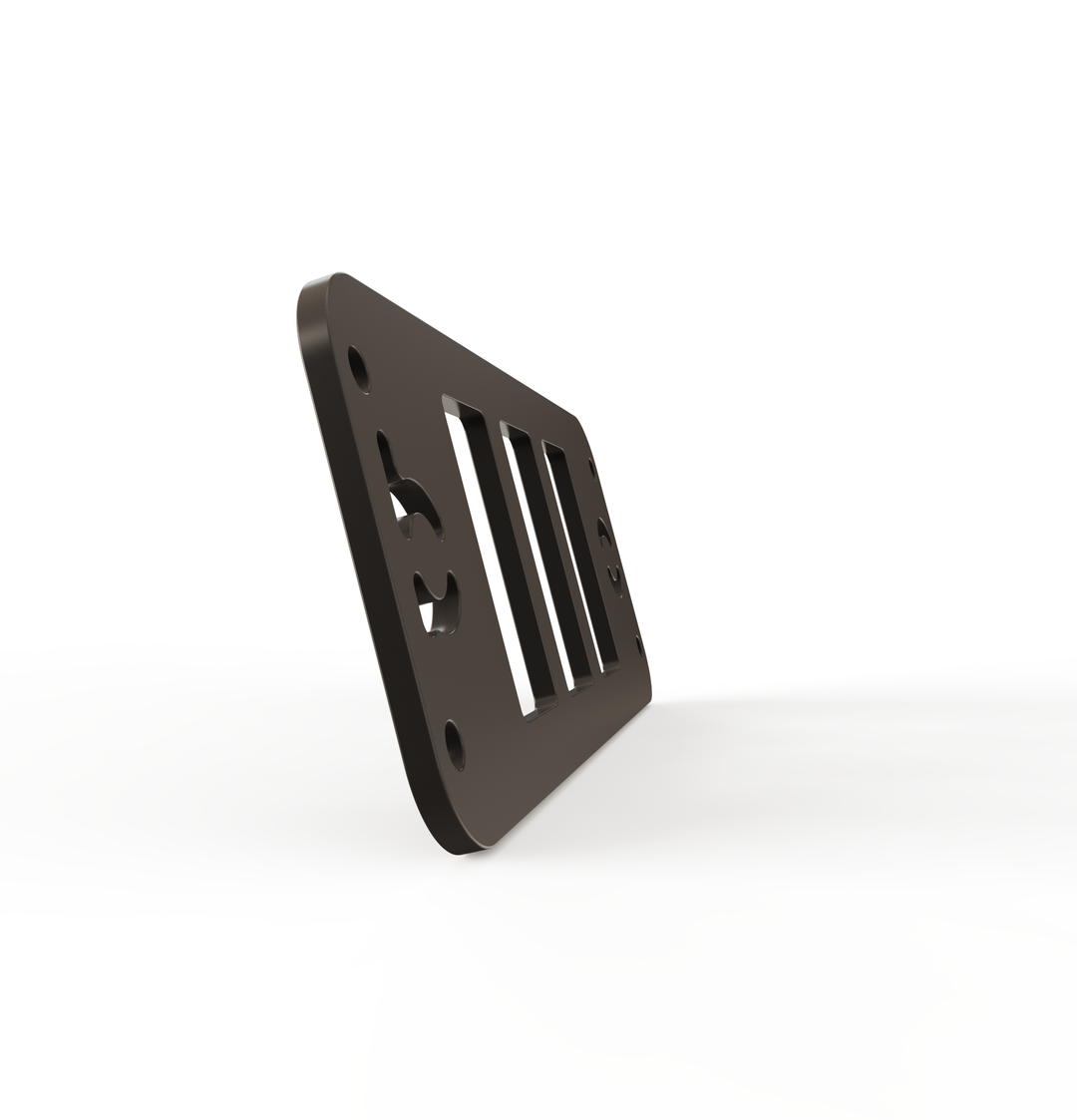 Toyota Tacoma Gen3 Three Slots Switch Panel Bracket For 2016-up Toyota Tacoma, Fit 39x21mm Switches