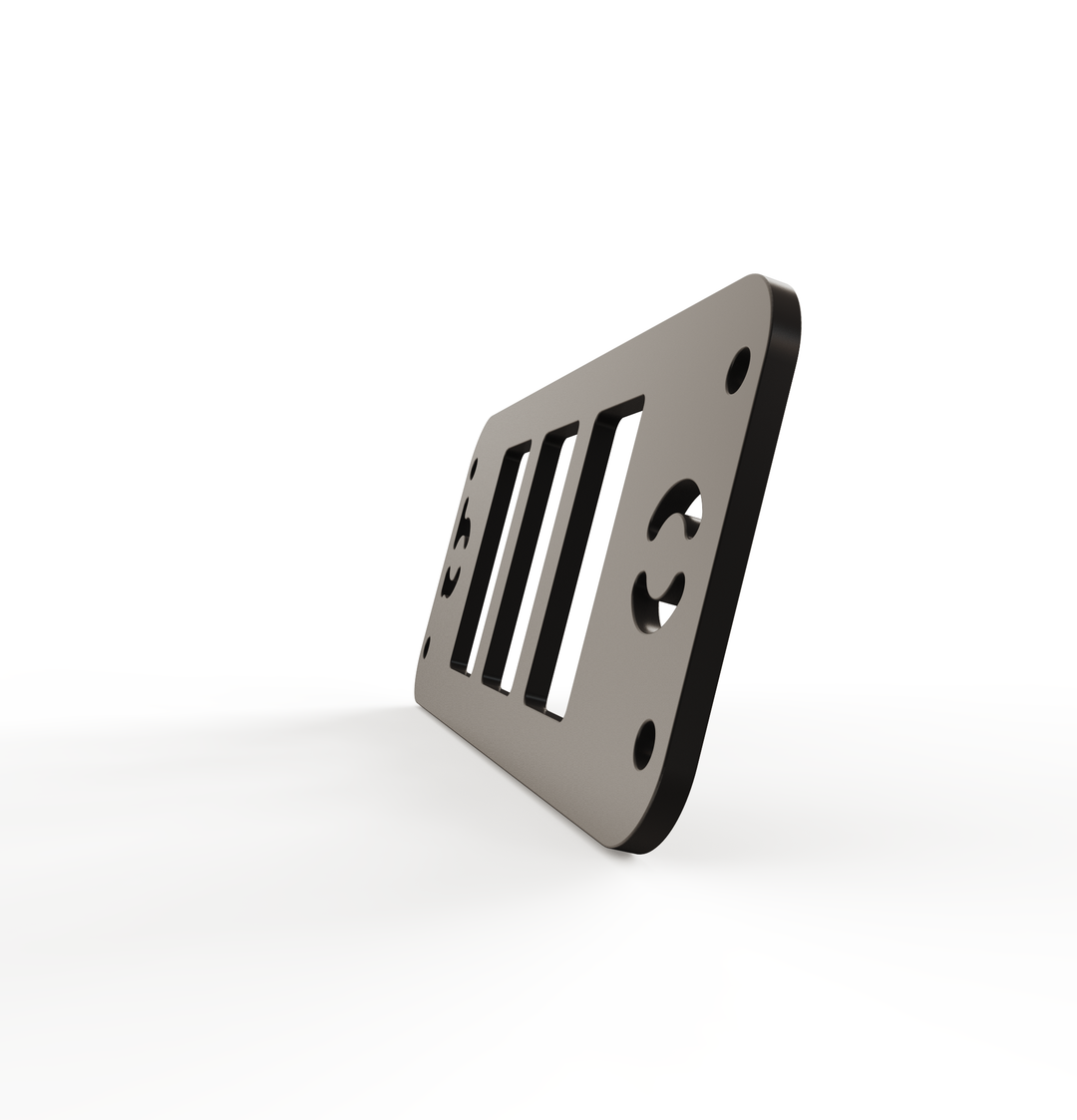 Toyota Tacoma Gen3 Three Slots Switch Panel Bracket For 2016-up Toyota Tacoma, Fit 39x21mm Switches