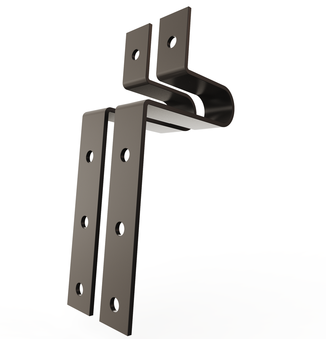 Car Club LowRider Metal Sign Fabrication Laser Plaque Brackets (POWDER COATED BLACK)