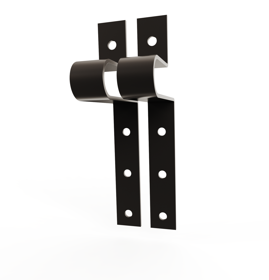Car Club LowRider Metal Sign Fabrication Laser Plaque Brackets (POWDER COATED BLACK)