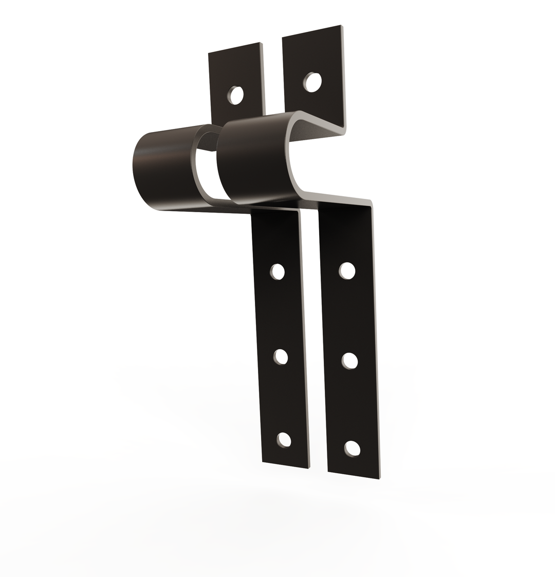 Car Club LowRider Metal Sign Fabrication Laser Plaque Brackets (POWDER COATED BLACK)