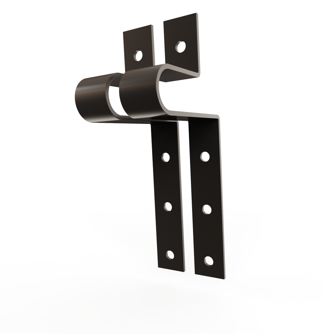 Car Club LowRider Metal Sign Fabrication Laser Plaque Brackets (POWDER COATED BLACK)