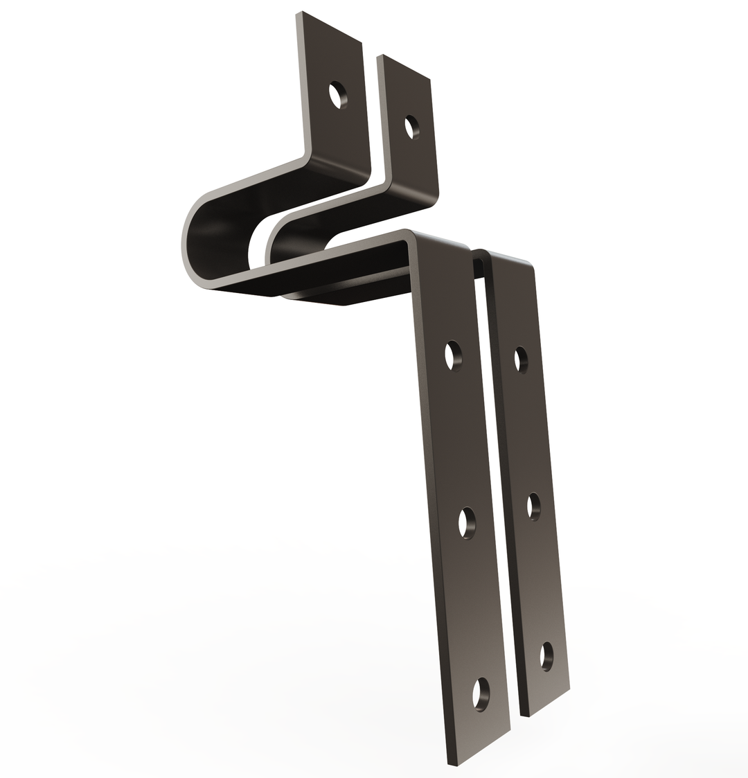 Car Club LowRider Metal Sign Fabrication Laser Plaque Brackets (POWDER COATED BLACK)