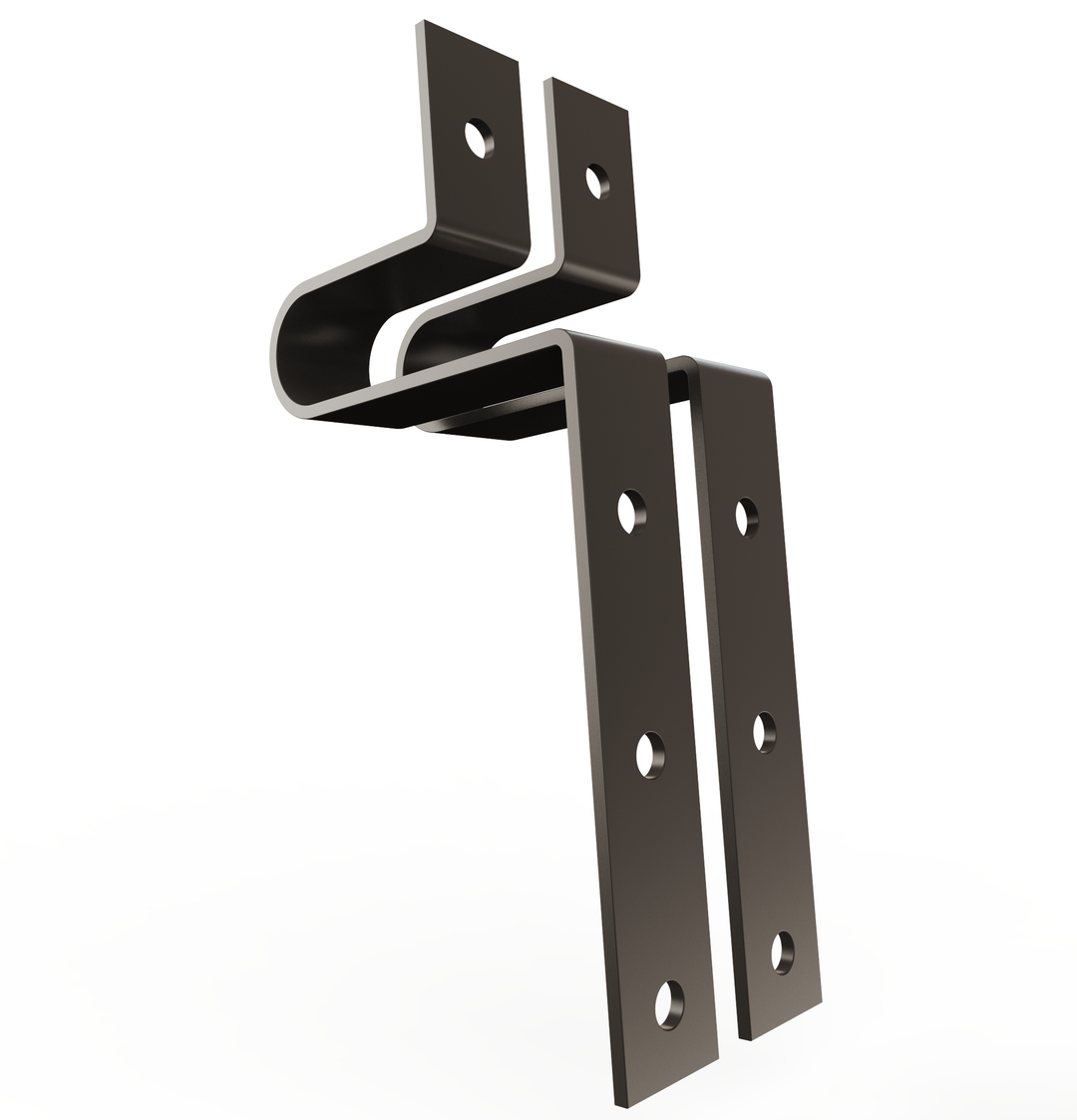 Car Club LowRider Metal Sign Fabrication Laser Plaque Brackets (POWDER COATED BLACK)