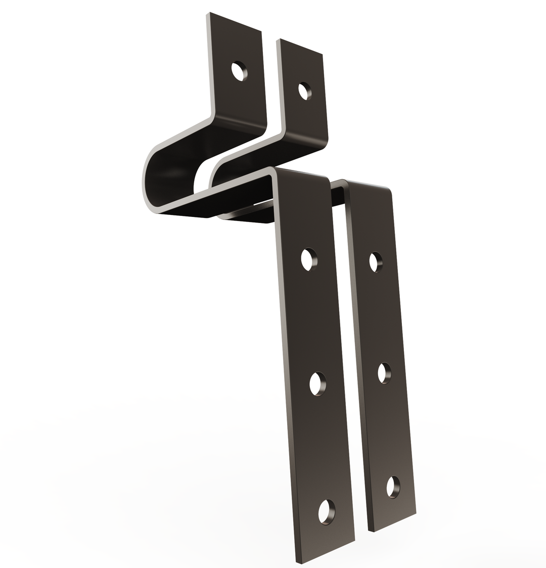 Car Club LowRider Metal Sign Fabrication Laser Plaque Brackets (POWDER COATED BLACK)