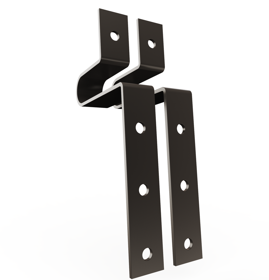 Car Club LowRider Metal Sign Fabrication Laser Plaque Brackets (POWDER COATED BLACK)