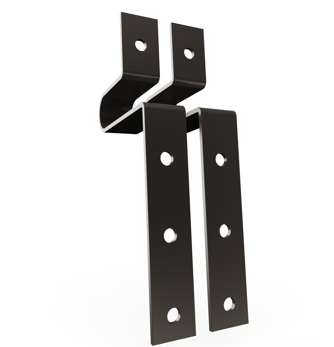 Car Club LowRider Metal Sign Fabrication Laser Plaque Brackets (POWDER COATED BLACK)