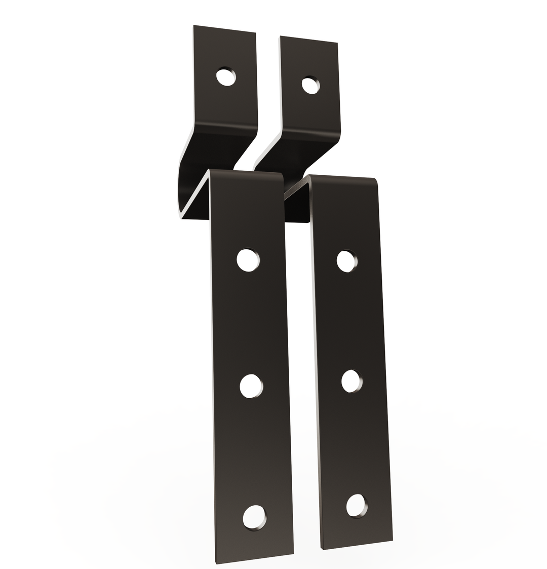 Car Club LowRider Metal Sign Fabrication Laser Plaque Brackets (POWDER COATED BLACK)