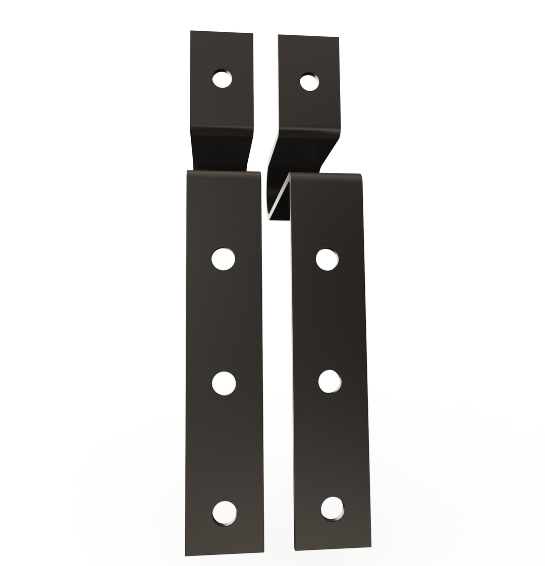 Car Club LowRider Metal Sign Fabrication Laser Plaque Brackets (POWDER COATED BLACK)