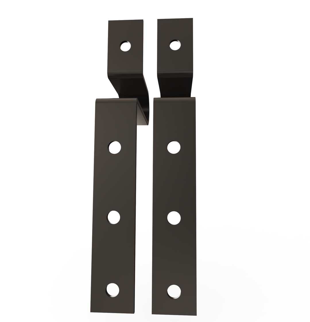Car Club LowRider Metal Sign Fabrication Laser Plaque Brackets (POWDER COATED BLACK)