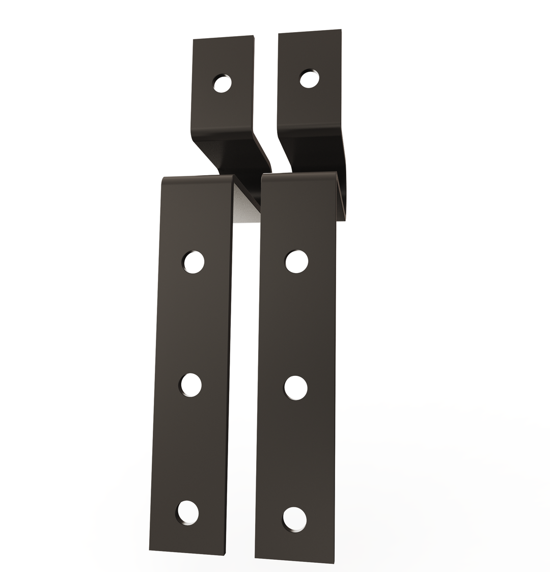 Car Club LowRider Metal Sign Fabrication Laser Plaque Brackets (POWDER COATED BLACK)
