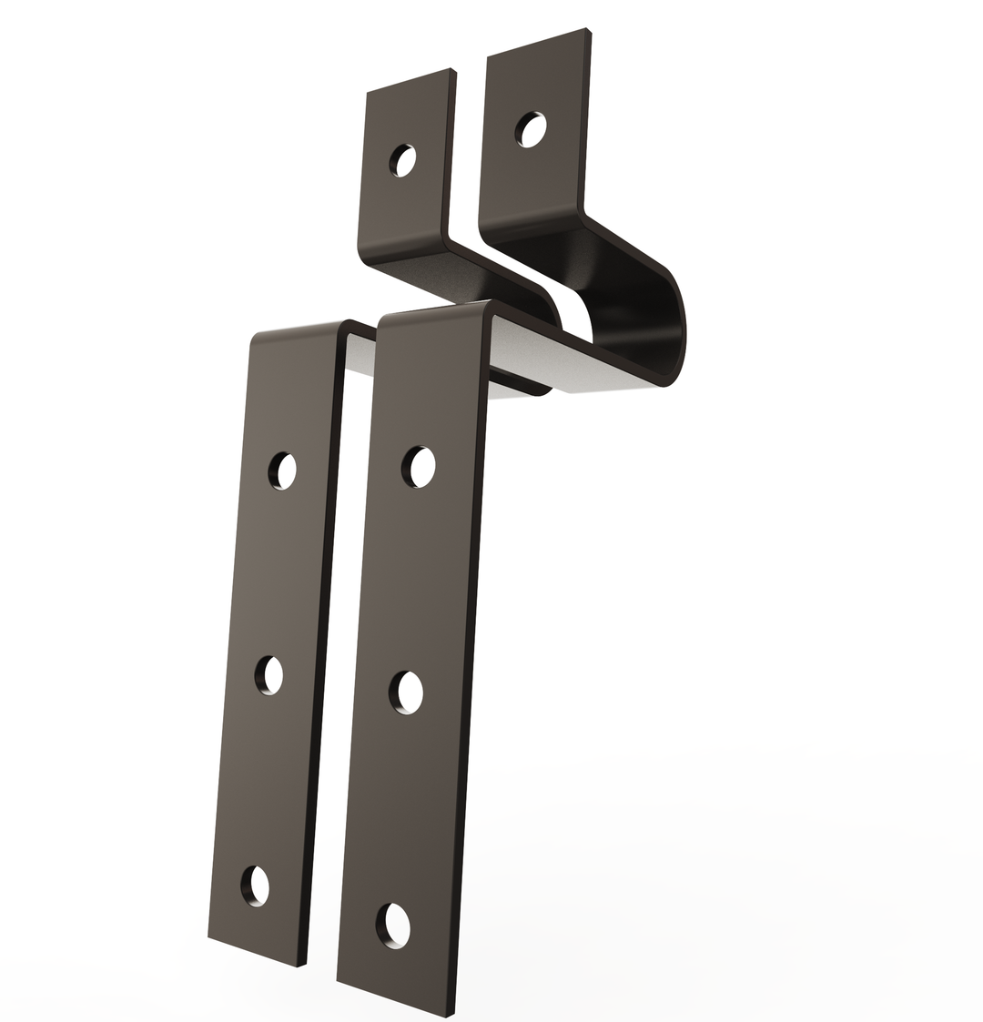 Car Club LowRider Metal Sign Fabrication Laser Plaque Brackets (POWDER COATED BLACK)