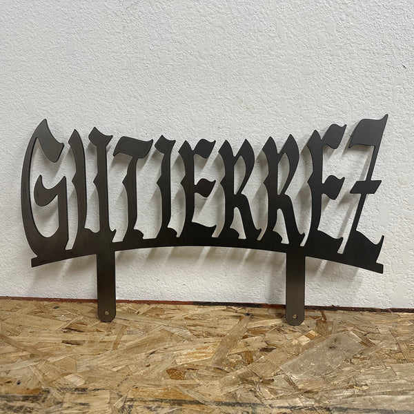 Car Club LowRider Plaque Metal Sign Fabrication Laser CNC Cutting Custom Options