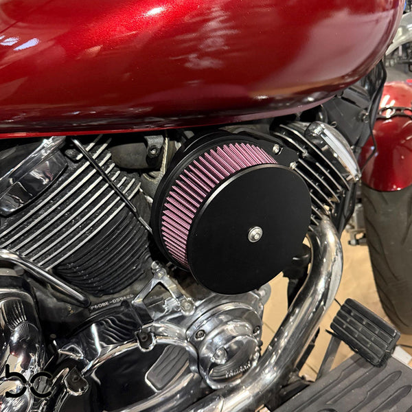 Yamaha V-Star Dragstar XVS1100 to Harley Super Sucker Intake Air Cleaner (Adapter Only)