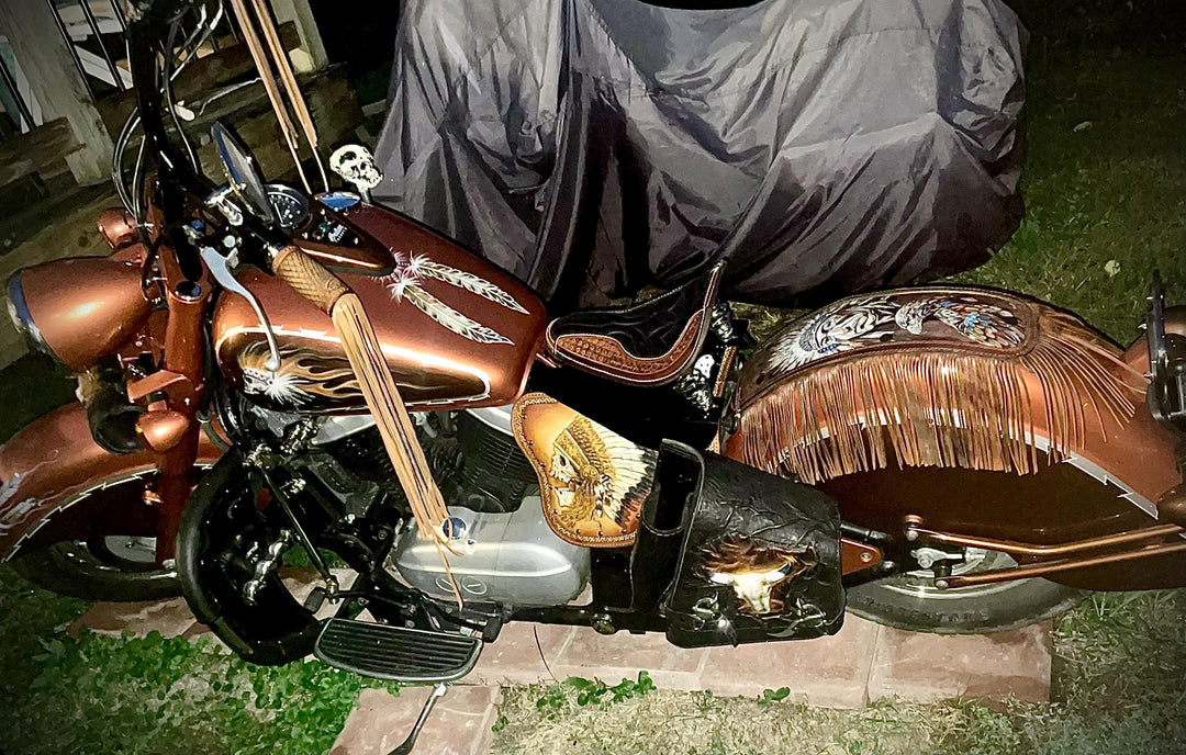 Kawasaki Vulcan VN800 Leather Solo Seat Kit