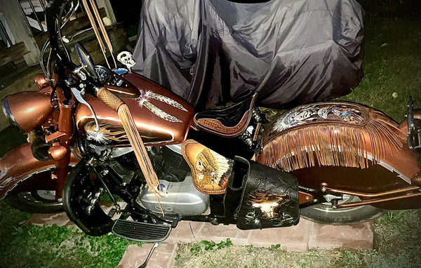 Kawasaki Vulcan VN800 Leather Solo Seat Kit