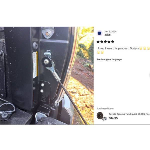 Toyota Tacoma Gen2 2005-2015 Deck Lid Anti-Theft Security ( TailGate Lock )