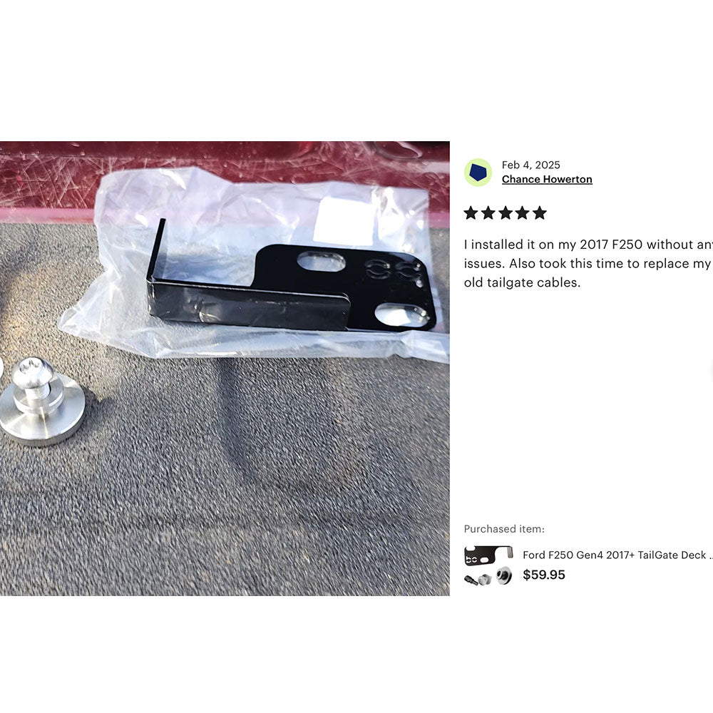 Toyota Tacoma Gen4 2024-2025 Deck Lid Anti-Theft Security ( TailGate Lock )