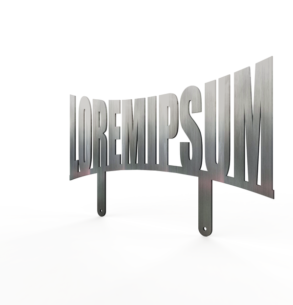 Car Club LowRider Plaque Metal Sign Fabrication Laser CNC Cutting Custom Options