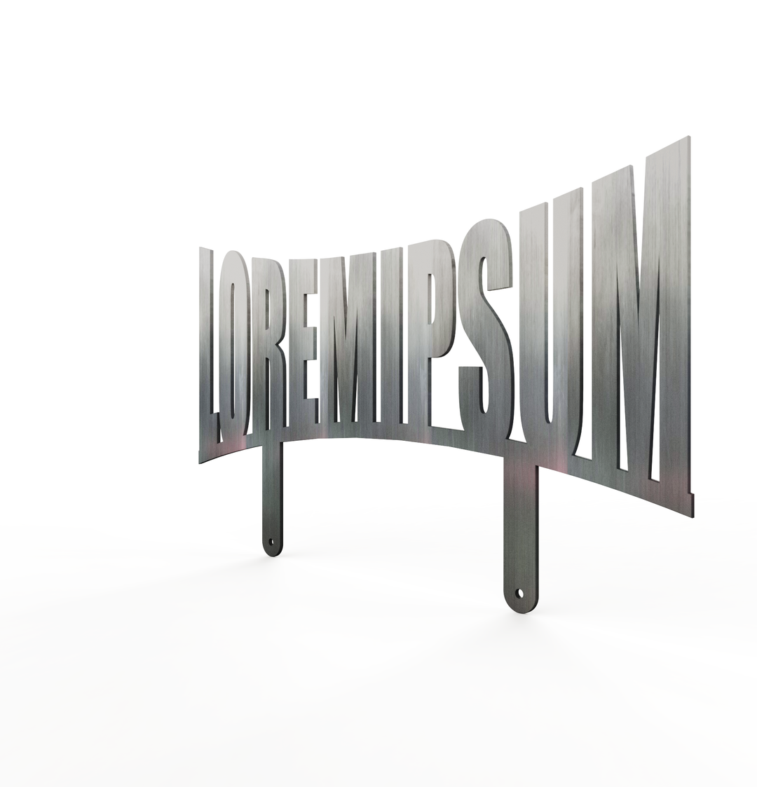 Car Club LowRider Plaque Metal Sign Fabrication Laser CNC Cutting Custom Options