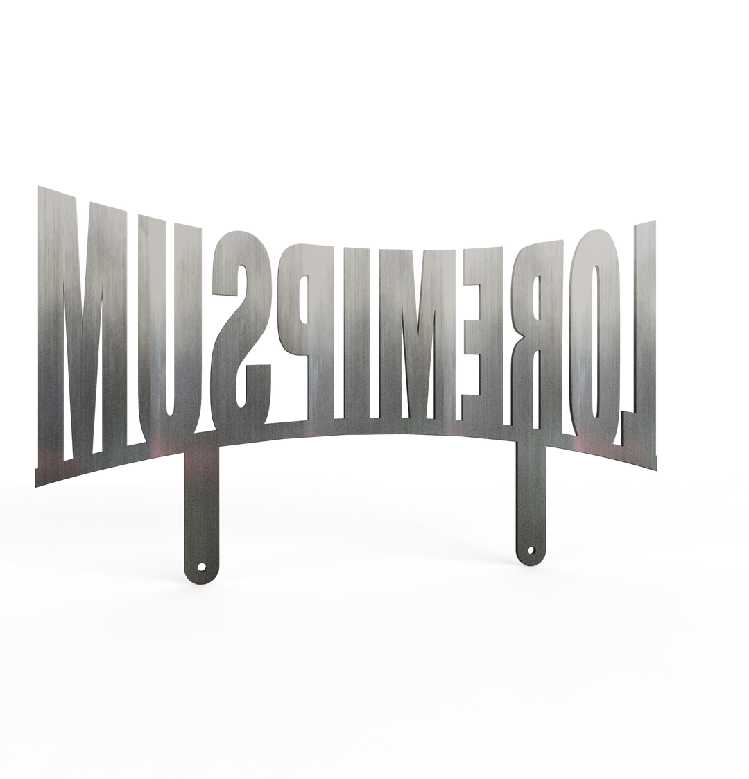 Car Club LowRider Plaque Metal Sign Fabrication Laser CNC Cutting Custom Options