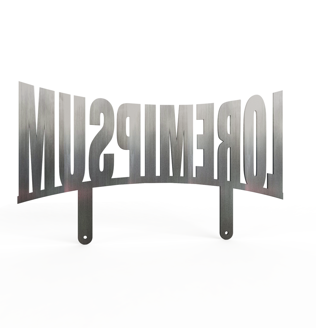 Car Club LowRider Plaque Metal Sign Fabrication Laser CNC Cutting Custom Options