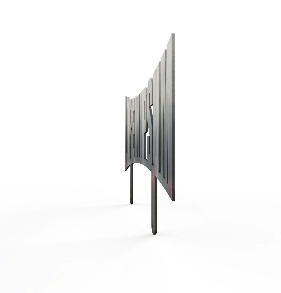 Car Club LowRider Plaque Metal Sign Fabrication Laser CNC Cutting Custom Options