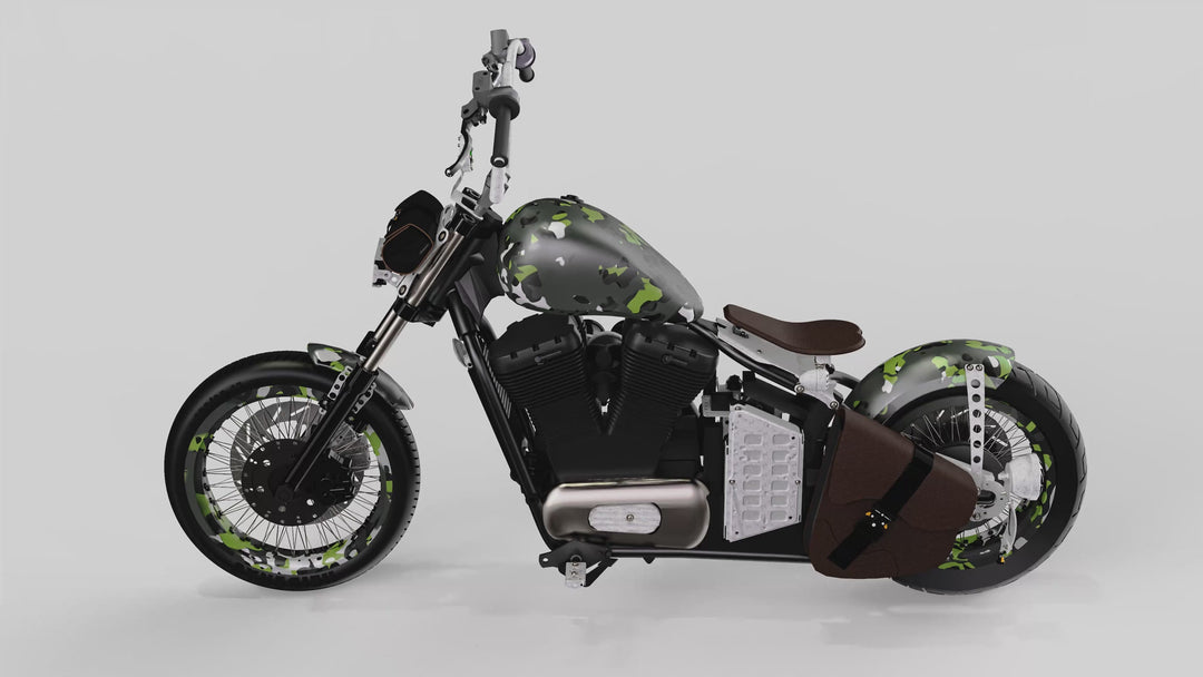 Kawasaki Vulcan vn800  Bobber Chopper Solo Seat Kit (v2)