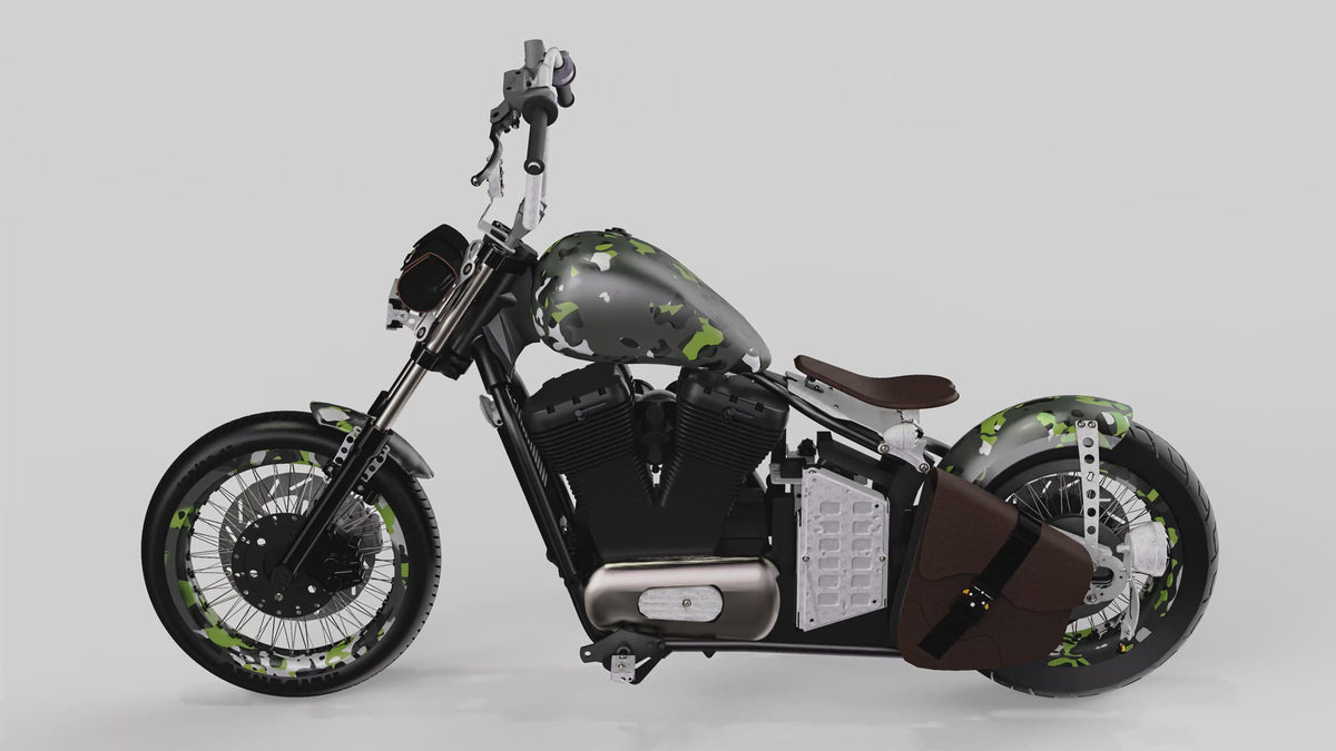 Kawasaki Vulcan vn800 Foot Pedal Covers (Holes) BobberCycle