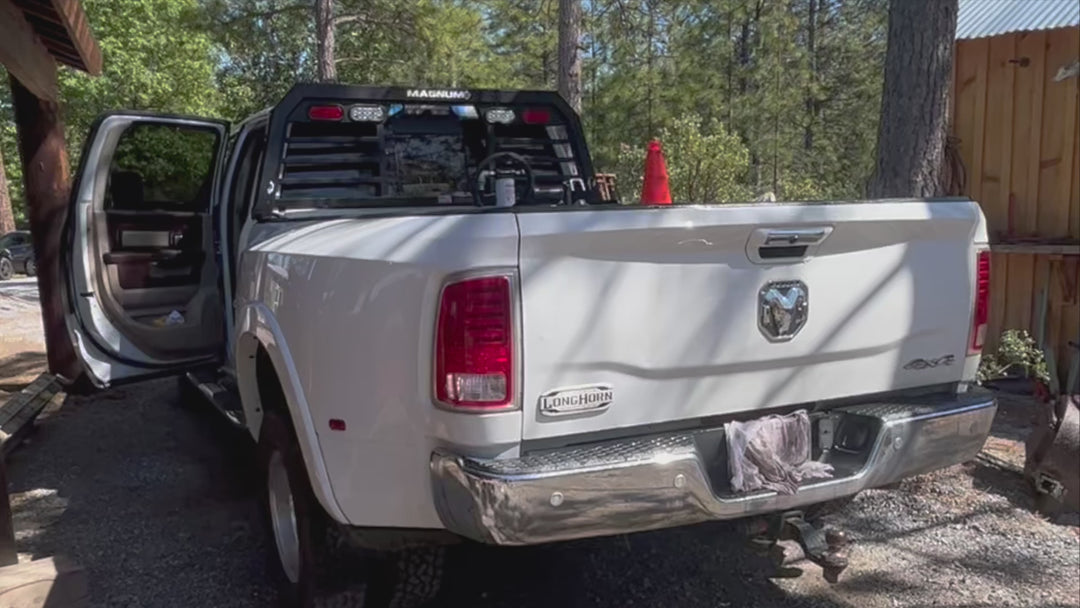 Dodge Ram Gen5 2019-2024 1500 2500 3500 TailGate Deck Lid Anti-Theft Security Stay Cable Lock