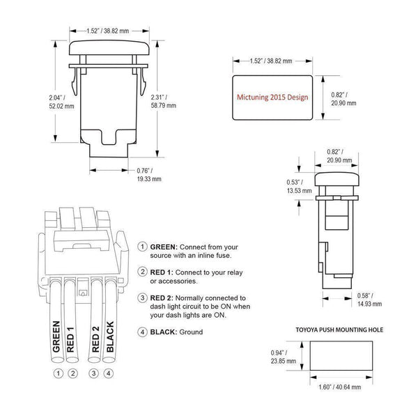 Toyota Tacoma Gen3 Three Slots Switch Panel Bracket For 2016-up Toyota Tacoma, Fit 39x21mm Switches