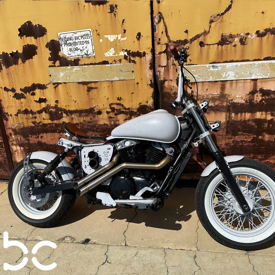 Honda Shadow VT1100c3 Rear (STEEL) Fender Combo Kit (Rear Fender + Fender Bracket + Strut Bracket + Struts)