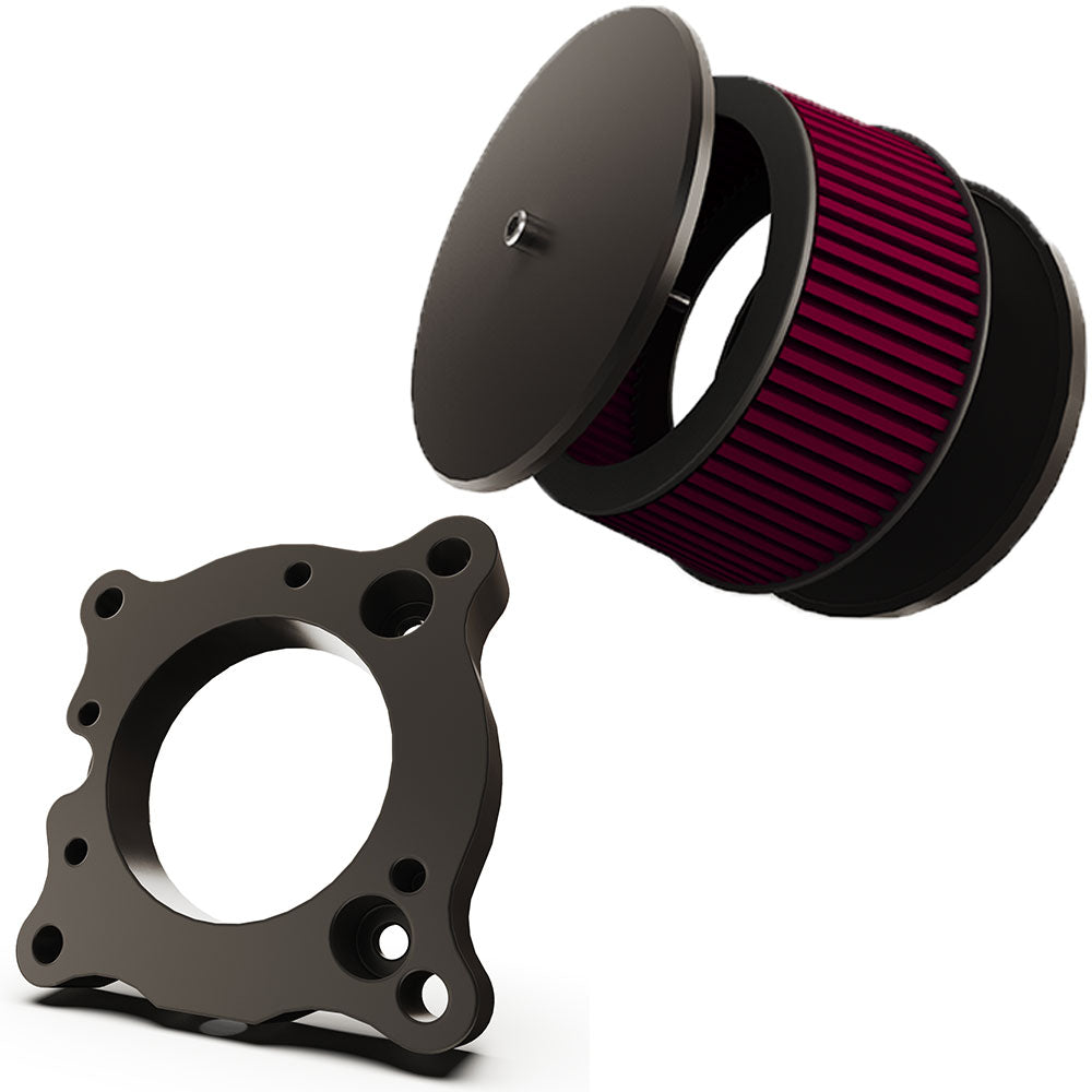 モリタAIR TORX TRA-200 エアーモーター 中古 Honda VTX1300 to Harley Stage 2 Intake Air Cleaner (Adapter +
