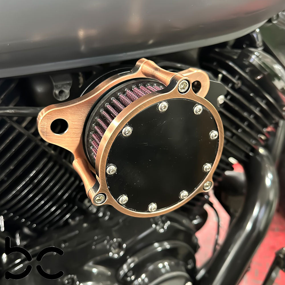 Yamaha V-Star Dragstar XVS1100 to Harley Super Sucker Intake Air Cleaner (Adapter Only)