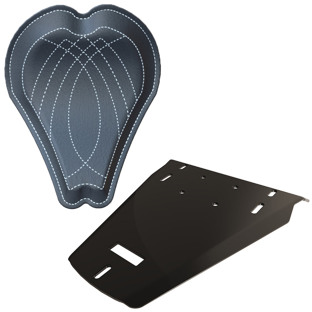 HDS03SK Harley Davidson Sportster 1986-2003 Leather Solo Seat Kit