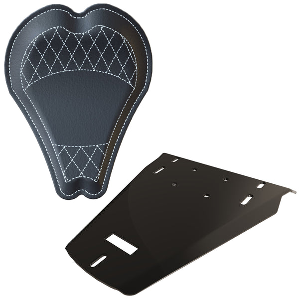 HDS03SK Harley Davidson Sportster 1986-2003 Leather Solo Seat Kit