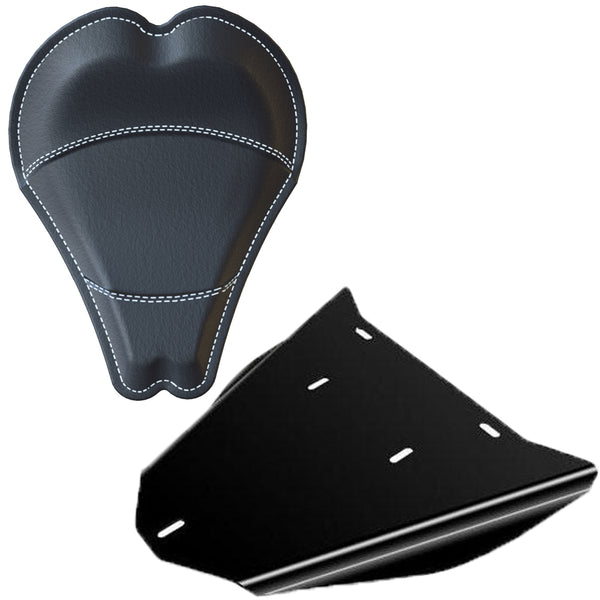 Honda Shadow VLX600 Leather Bobber Seat Conversion Kit + 13” BLANK Seat
