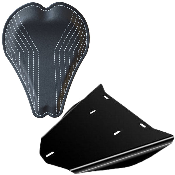 Honda Shadow VLX600 Leather Bobber Seat Conversion Kit + 13” LINES Seat
