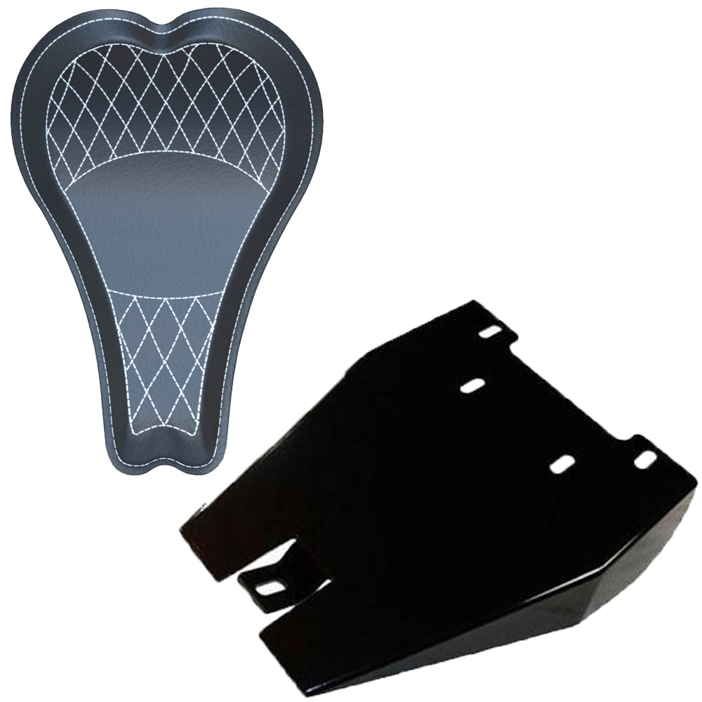 Kawasaki Vulcan VN800 Leather Solo Seat Kit