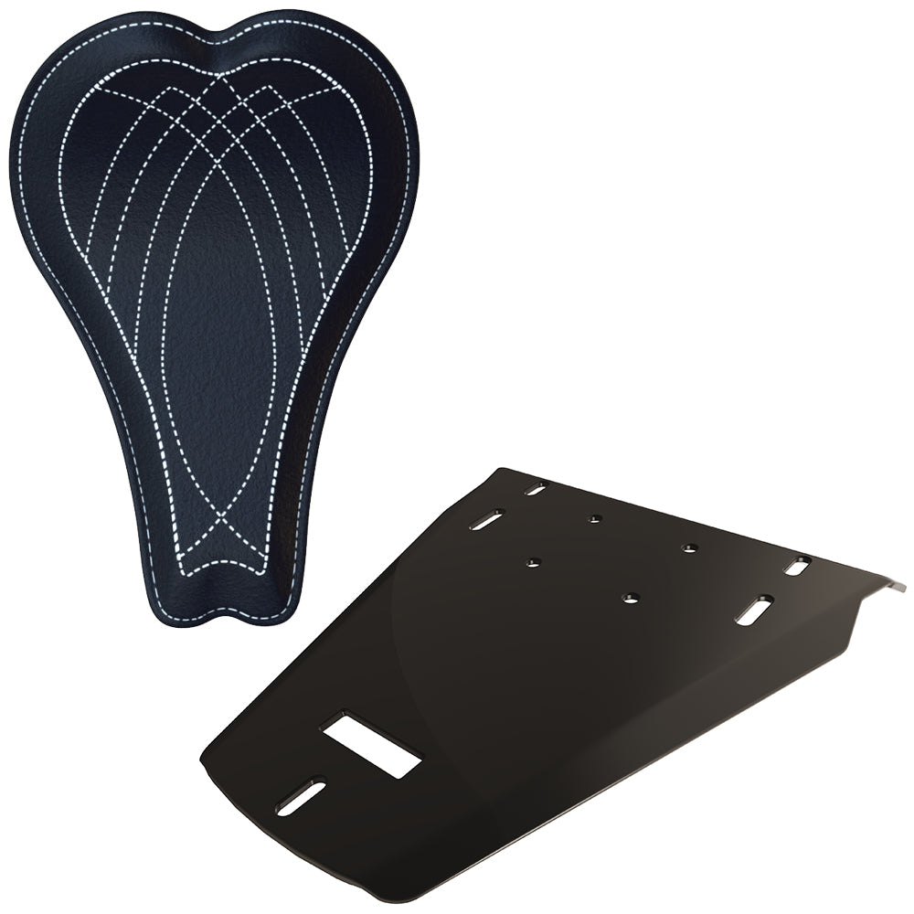 HDS03SK Harley Davidson Sportster 1986-2003 Leather Solo Seat Kit